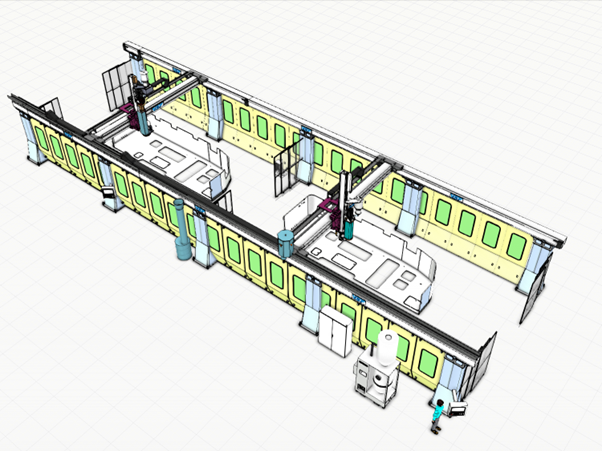 VSF122 large-area gantry-based machine 