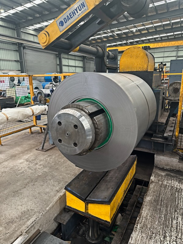 Mandrel Expansion Rings in Use