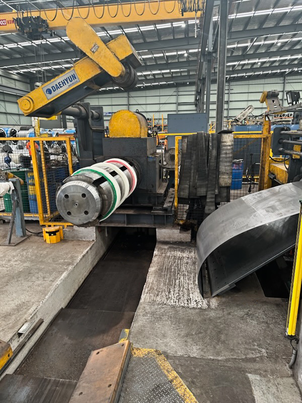 Mandrel Expansion Rings in Use