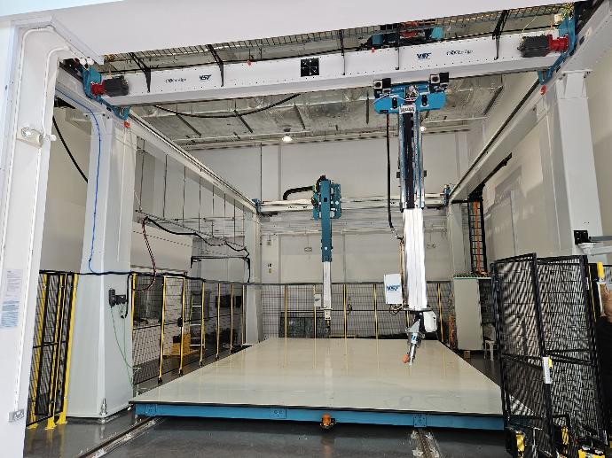 Concrete 3D printers (Double-bridge gantry)