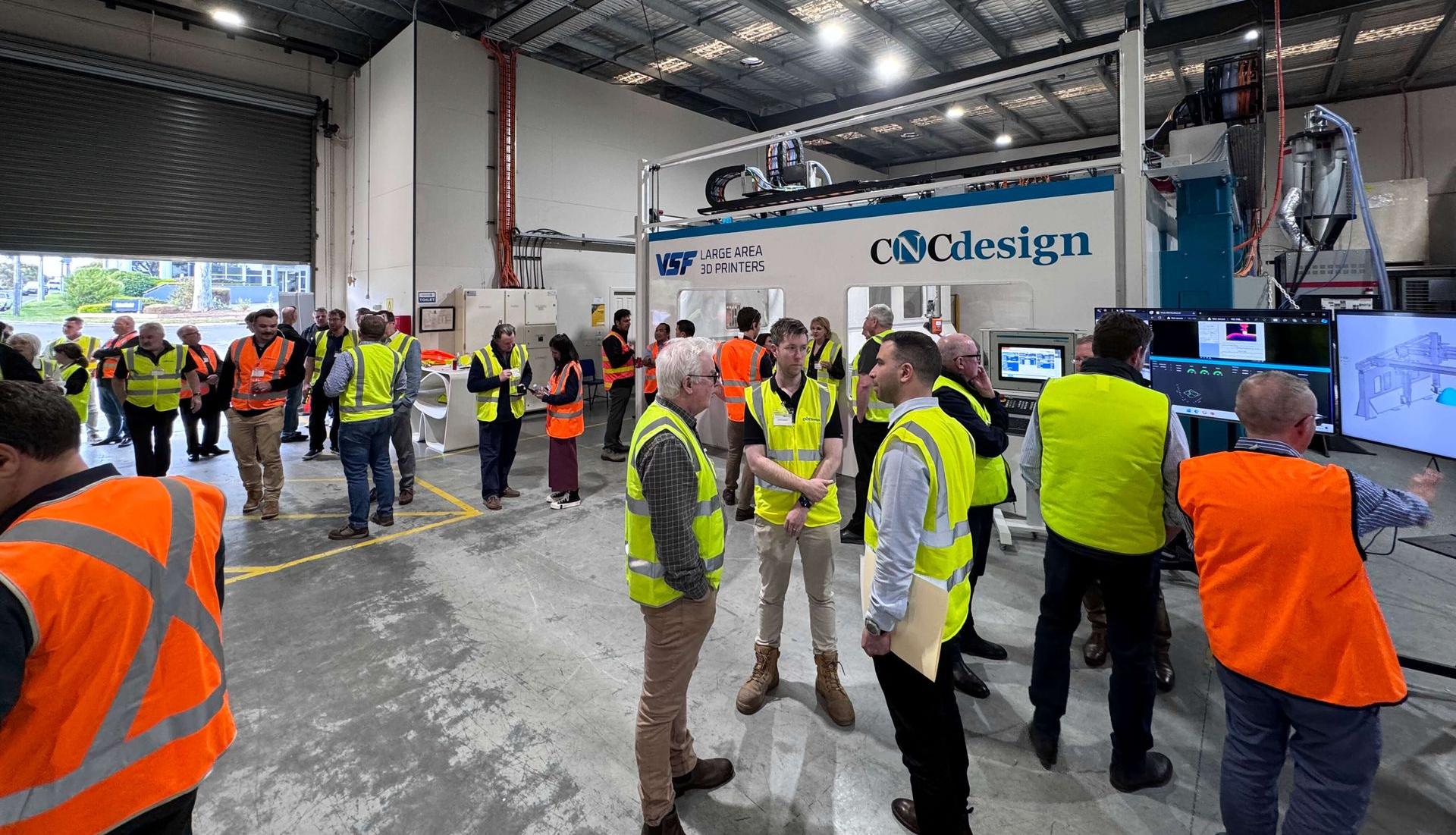 VSF Application Centre in Nunawading (VIC) official opening ceremony